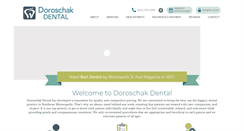 Desktop Screenshot of doroschakdental.com